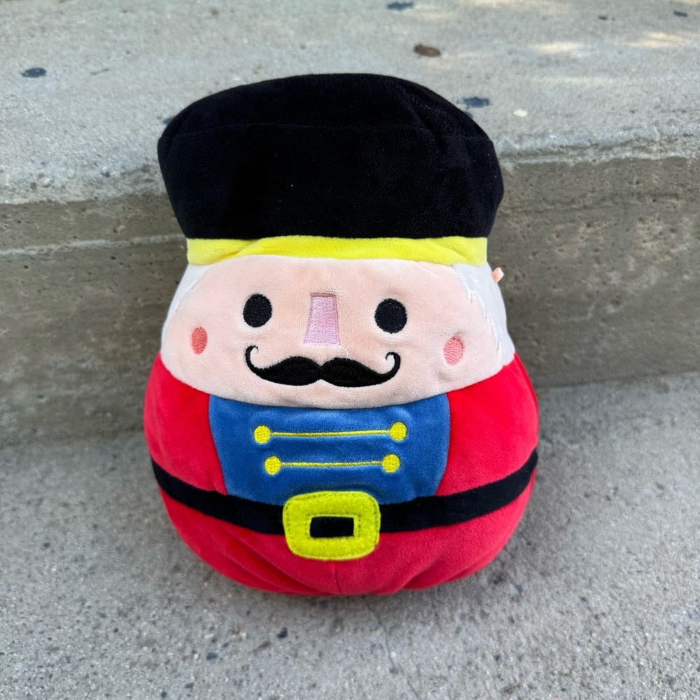 Squishmallows Luca the Nutcracker
